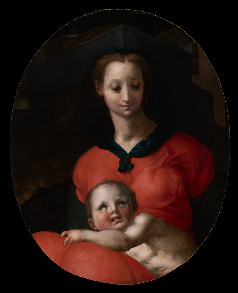 Amazon.com: ArtDirect Virgin and Child, Known as the Madonna Del